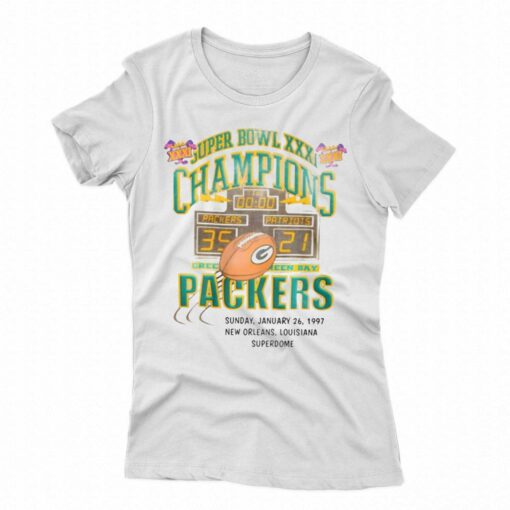 Aj Dillon Super Bowl Xxxi Champions Green Bay Packers T-shirt