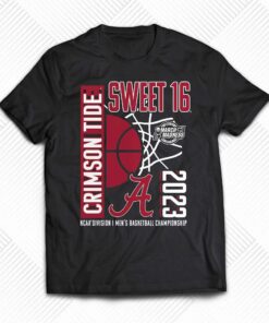 Alabama Crimson Tide 2023 Ncaa Men’s Basketball Tournament March Madness Sweet 16 T-shirt Alabama Crimson Tide 2023 Ncaa Men’s Basketball Tournament March Madness Sweet 16 T-shirt
