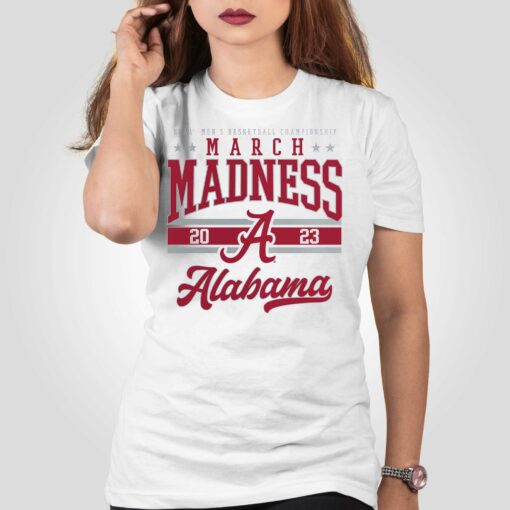 Alabama Crimson Tide 2023 Ncaa Men’s Basketball Tournament March Madness T-shirt