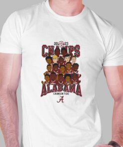 Alabama Crimson Tide Blue84 2023 Sec Mens Basketball Regular Season Champions T shirt White 1
