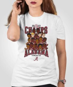 Alabama Crimson Tide Blue84 2023 Sec Mens Basketball Regular Season Champions T shirt White 2