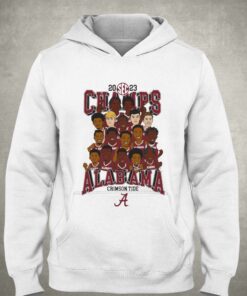 Alabama Crimson Tide Blue84 2023 Sec Mens Basketball Regular Season Champions T shirt White 3