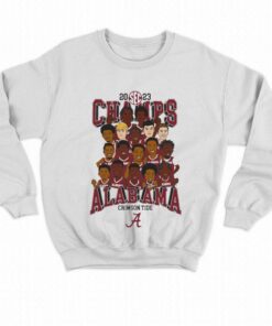 Alabama Crimson Tide Blue84 2023 Sec Mens Basketball Regular Season Champions T shirt White 4