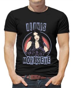 Alanis Morissette Eye-catching T-shirt Alanis Morissette Eye-catching T-shirt