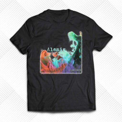 Alanis Morissette Eye-catching T-shirt Jagged Little Pill