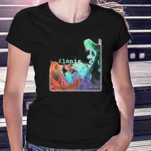 Alanis Morissette Eye-catching T-shirt Jagged Little Pill