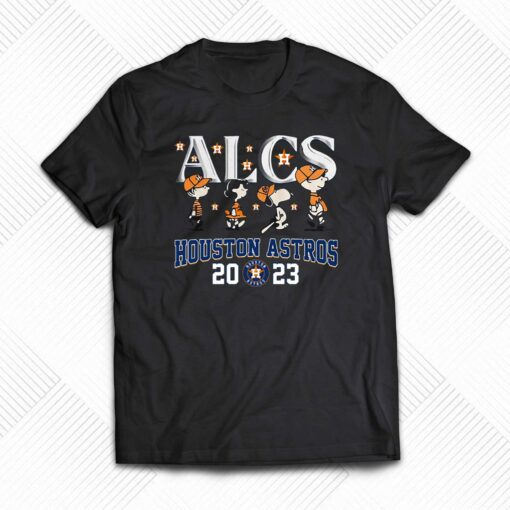 Alcs 2023 Houston Astros Snoopy T-shirt