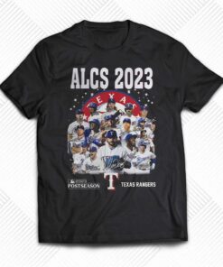 Alcs 2023 Texas Rangers Postseason Unisex T-shirt Alcs 2023 Texas Rangers Postseason Unisex T-shirt