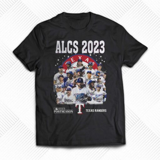 Alcs 2023 Texas Rangers Postseason Unisex T-shirt