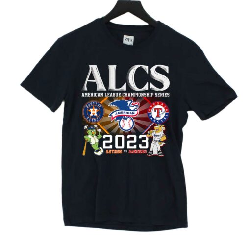 Alcs American League Championship Series 2023 Houston Astros Vs Taxas Rangers Shirt