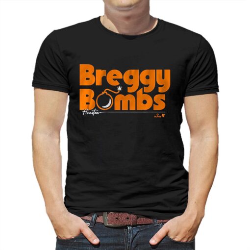 Alex Bregman Breggy Bombs Houston Shirt