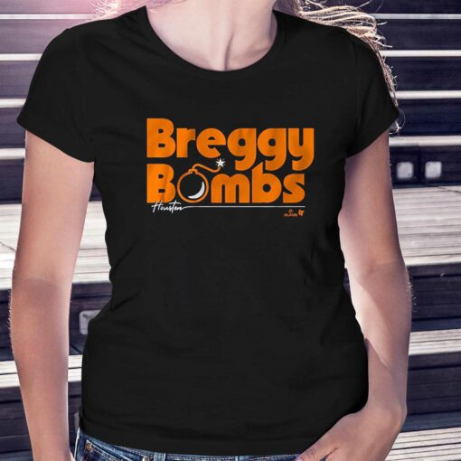 Alex Bregman Breggy Bombs Houston Shirt