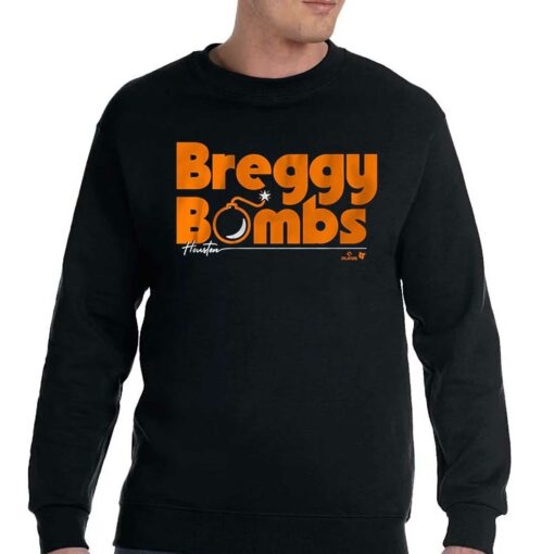 Alex Bregman Breggy Bombs Houston Shirt