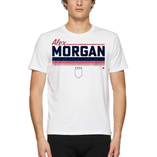 Alex Morgan Stripe Uswntpa Shirt