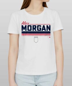 Alex Morgan Stripe Uswntpa Shirt