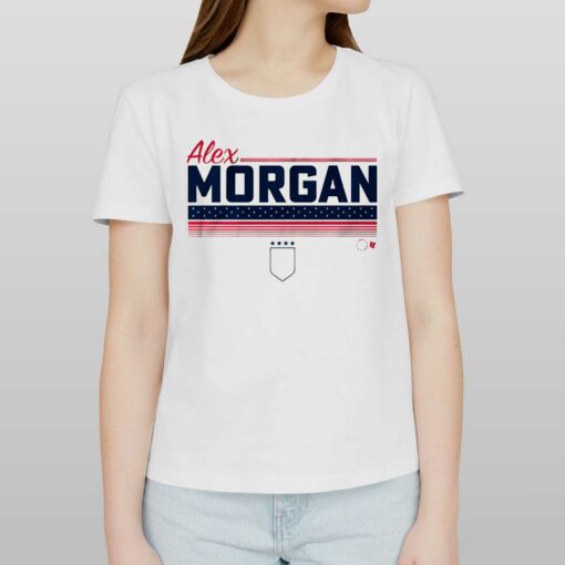 Alex Morgan Stripe Uswntpa Shirt