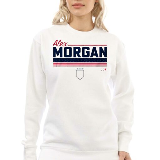 Alex Morgan Stripe Uswntpa Shirt