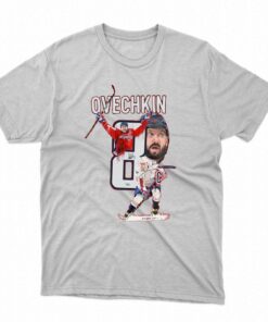 Alexander Ovechkin 8 Washington Capitals Autographed Signature Shirt