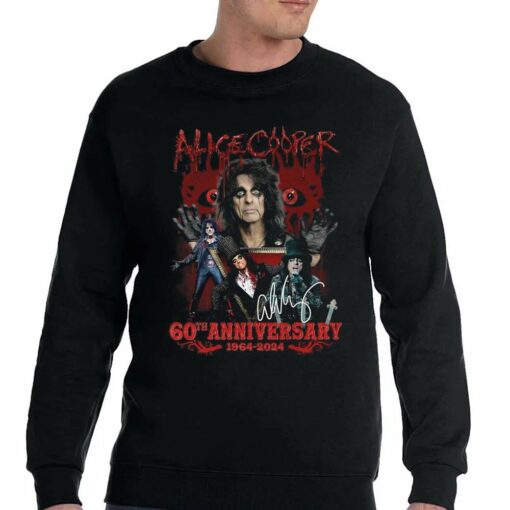 Alice Cooper 60th Anniversary 1964 – 2024 T-shirt