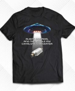 Aliens Catalytic Converter T-shirt Aliens Catalytic Converter T-shirt