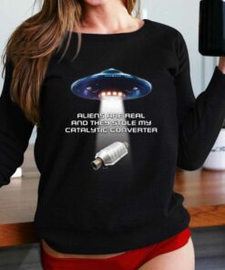 Aliens Catalytic Converter T-shirt Aliens Catalytic Converter T-shirt