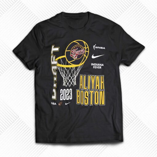 Aliyah Boston Indiana Fever 2023 Wnba Draft Name Number T-shirt