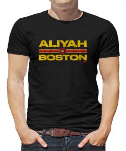 Aliyah Boston Text Stack T-shirt Aliyah Boston Text Stack T-shirt