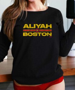 Aliyah Boston Text Stack T-shirt Aliyah Boston Text Stack T-shirt