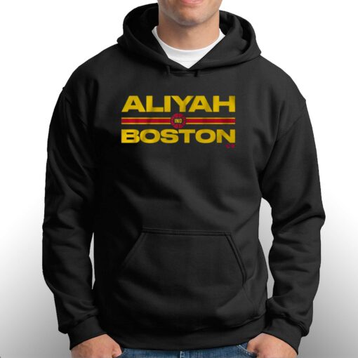 Aliyah Boston Text Stack T-shirt