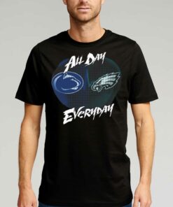 All Day Every Day Heart Penn State Nittany Lions And Philadelphia Eagles Shirt All Day Every Day Heart Penn State Nittany Lions And Philadelphia Eagles Shirt