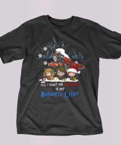 All I Want For Christmas Is My Hogwarts Letter Unisex T-shirt All I Want For Christmas Is My Hogwarts Letter Unisex T-shirt