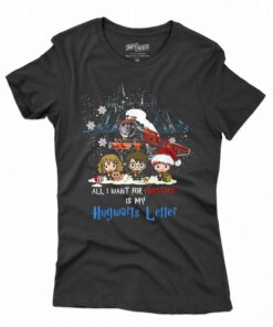 All I Want For Christmas Is My Hogwarts Letter Unisex T-shirt All I Want For Christmas Is My Hogwarts Letter Unisex T-shirt