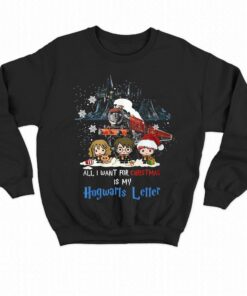All I Want For Christmas Is My Hogwarts Letter Unisex T-shirt 3 All I Want For Christmas Is My Hogwarts Letter Unisex T shirt 4