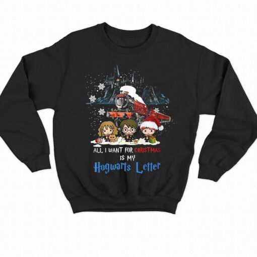 All I Want For Christmas Is My Hogwarts Letter Unisex T-shirt