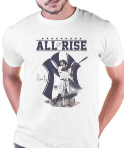 All Rise Aaron Judge New York Yankees 2023 Signatures Shirt