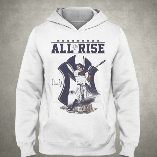 All Rise Aaron Judge New York Yankees 2023 Signatures Shirt