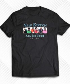 All Six Tour Graphic T-shirt All Six Tour Graphic T-shirt