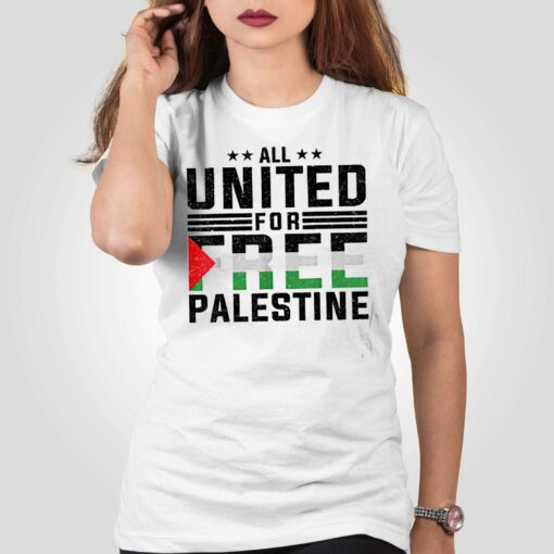 All United For Free Palestine Shirt