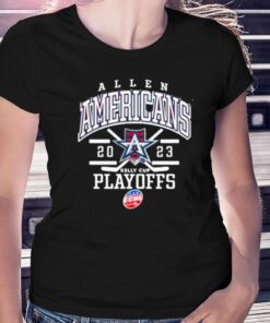 Allen Americans 2022 23 Playoffs Locker Room Shirt Allen Americans 2022 23 Playoffs Locker Room Shirt