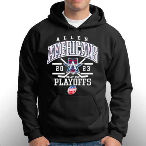 Allen Americans 2022 23 Playoffs Locker Room Shirt