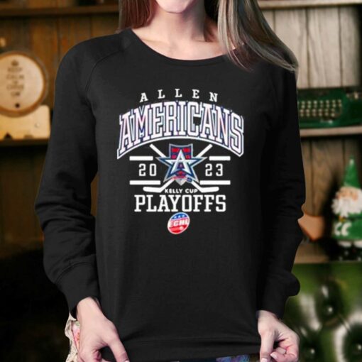 Allen Americans 2022 23 Playoffs Locker Room Shirt