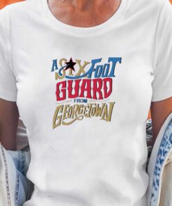 Allen Iverson Philadelphia 76ers A Six Foot Guard From George Town Shirt