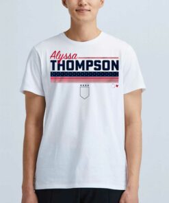 Alyssa Thompson Stripe Uswntpa Shirt