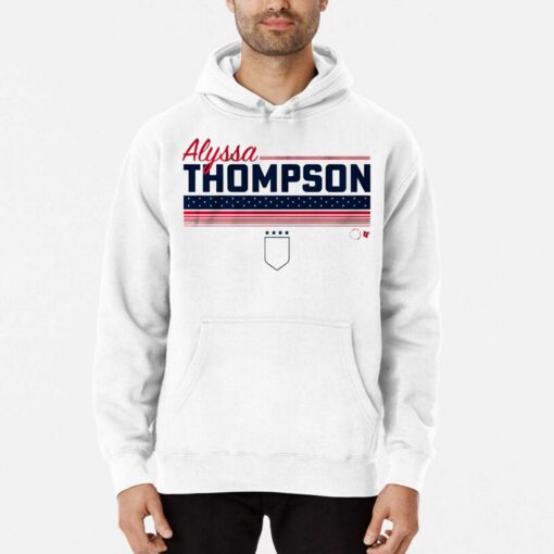 Alyssa Thompson Stripe Uswntpa Shirt