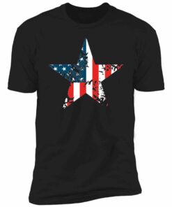 American Flag Star 4th of July Patriotic Tee 1