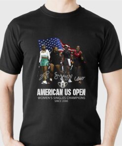 American Us Open Womens Singles Champions Since 2000 T-shirt American Us Open Womens Singles Champions Since 2000 T-shirt