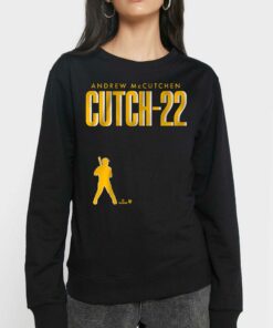 Andrew Mccutchen Cutch 22 Pittsburgh T shirt 4