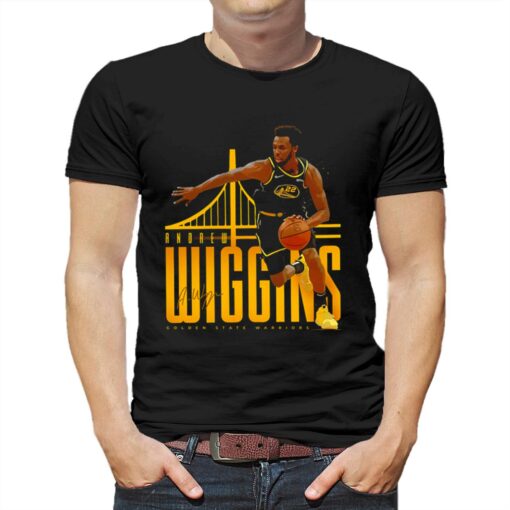 Andrew Wiggins Golden State Warriors Number 22 Basketball Sports Shirt