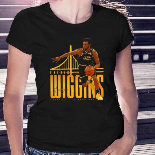 Andrew Wiggins Golden State Warriors Number 22 Basketball Sports Shirt