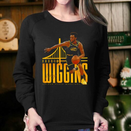 Andrew Wiggins Golden State Warriors Number 22 Basketball Sports Shirt